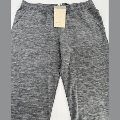 $150 Icebreaker Men’s Shifter Merino Wool Jogger Sweatpants-Gritston Grey-XLarge