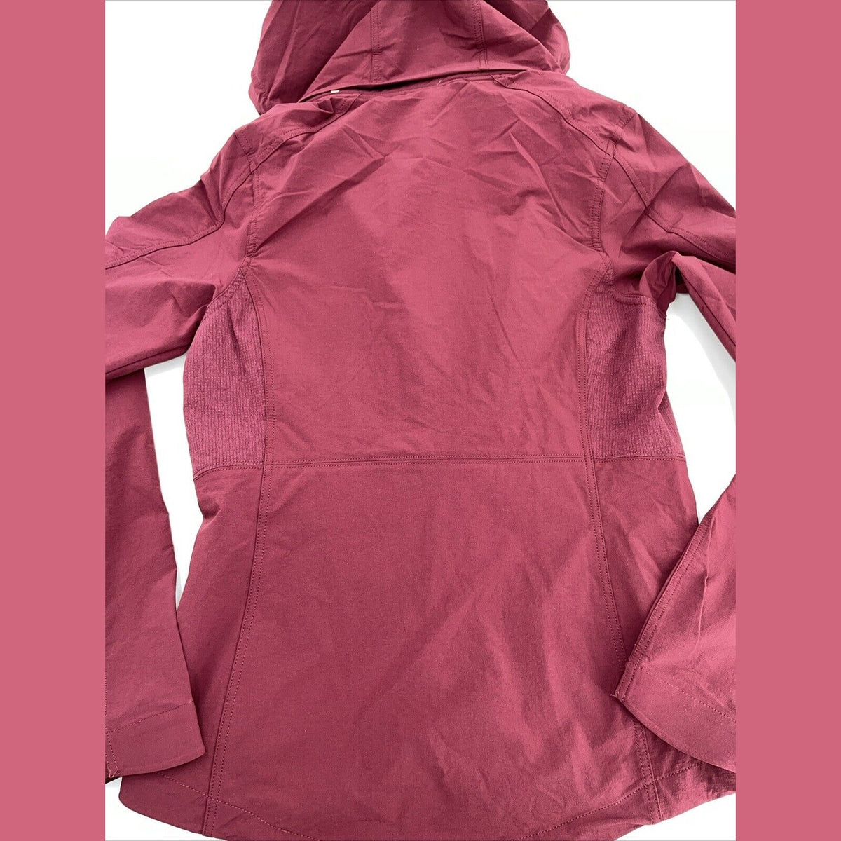$149 Kuhl Women’s Transcendr Hoody Full Zip Jacket - Barberry Maroon-XSmall-New