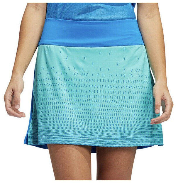 Adidas Golf Gradient Skort HA3453 - Blue Rush - Large - New $75