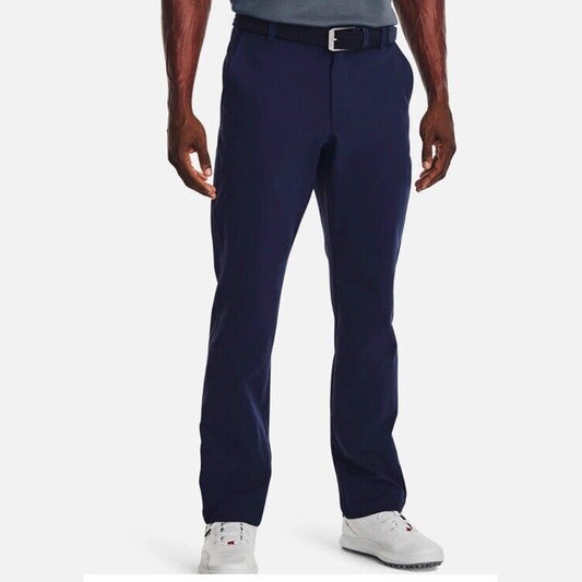 $70 Under Armour Men’s Wicking Tech Golf Pants-Navy -Size: 34W 32L- New Tags