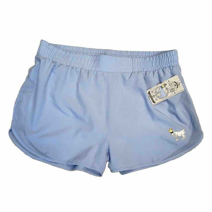 GOAT Women's Athletic Shorts- Carolina Blue - Large  NWT
