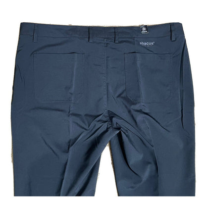 Abacus Count on It Men’s Stretch Golf Pants Travel Slacks- Black- 38W 34L-New$95
