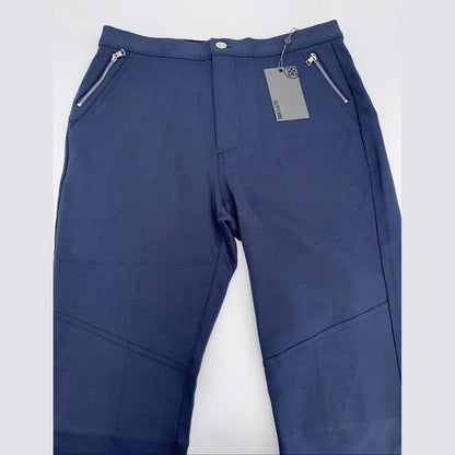 $130 G/Fore Women's Ponte Moto Golf Pants- Navy Twilight -Size: 10 (30W 29L)-New
