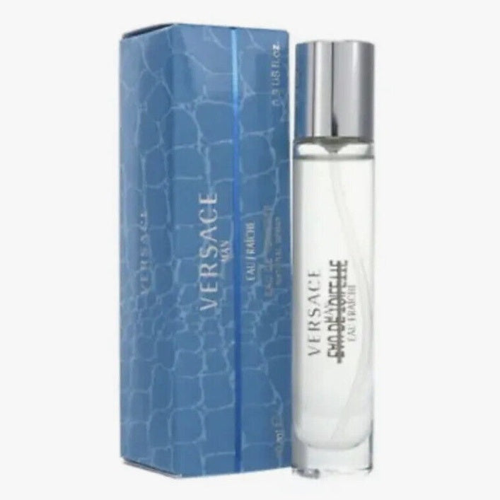 Versace Man Eau Fraiche 0.3 oz EDT Mini for Men New in Box - Best Price