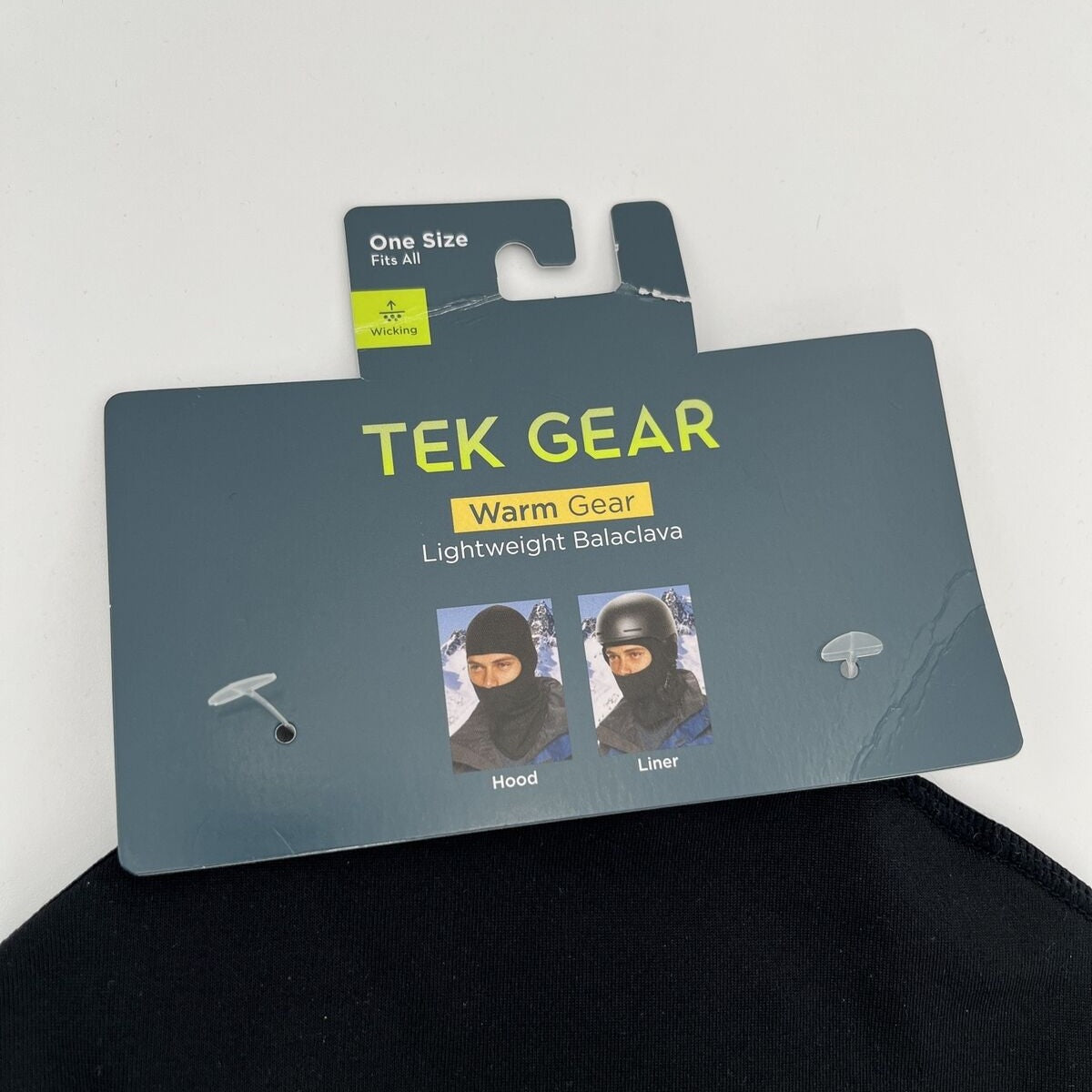 Tek Gear® Lightweight Balaclava Face Covering - Warm Gear -Black-One Size Fits