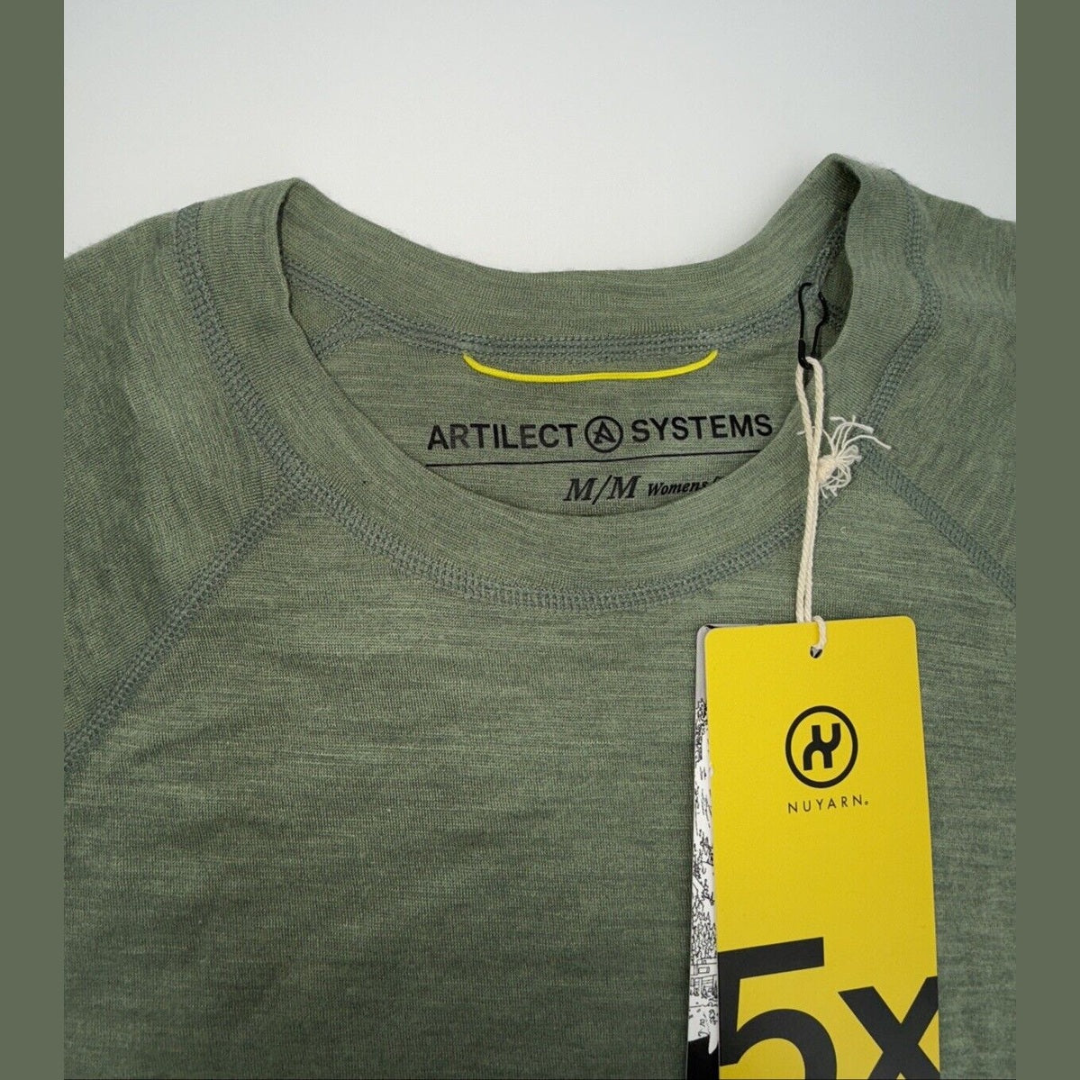 $110 ARTILECT System Women’s Merino Baselayer W-Boulder 125 Tee - Sea-Medium-New
