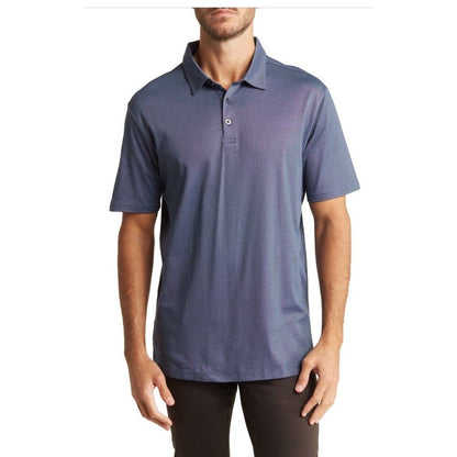 Westzeroone Men’s River Valley Polo S/S Shirt - Blue Night- Small- New Tags $69