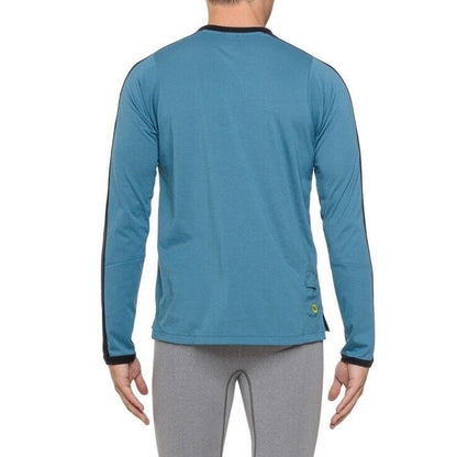 686 Men’s Rival Long Sleeves Biker Jersey  Shirt KCRGNS45- Blue Ash - Medium-New