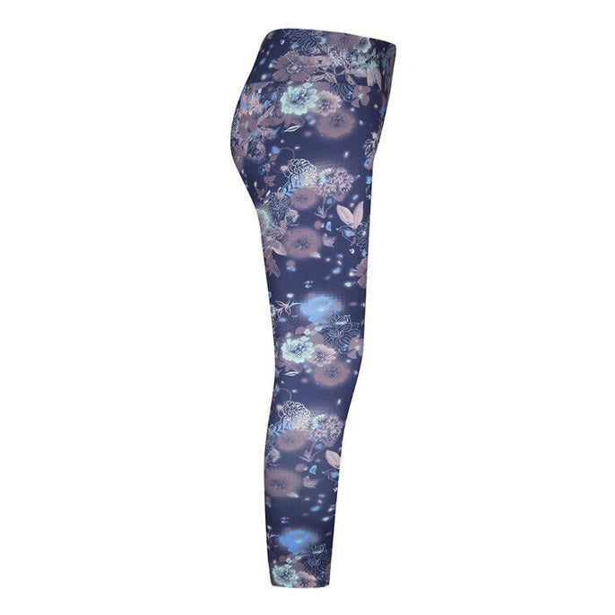Converse Girls' Printed High Rise Leggings - Multi Floral - Girls XLarge-New $30