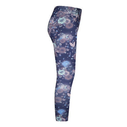 Converse Girls' Printed High Rise Leggings - Multi Floral - Girls XLarge-New $30