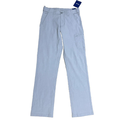 $80 Huk Men’s Next Level Pants Fishing Hiking Stretchy-Overcast Grey-Small-New