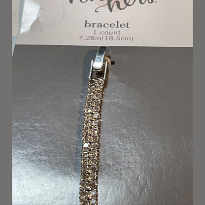 Combo Lot 3 PCs Studio His & Hers WEDDING Set: Hair Pins - Headband - Bracelet