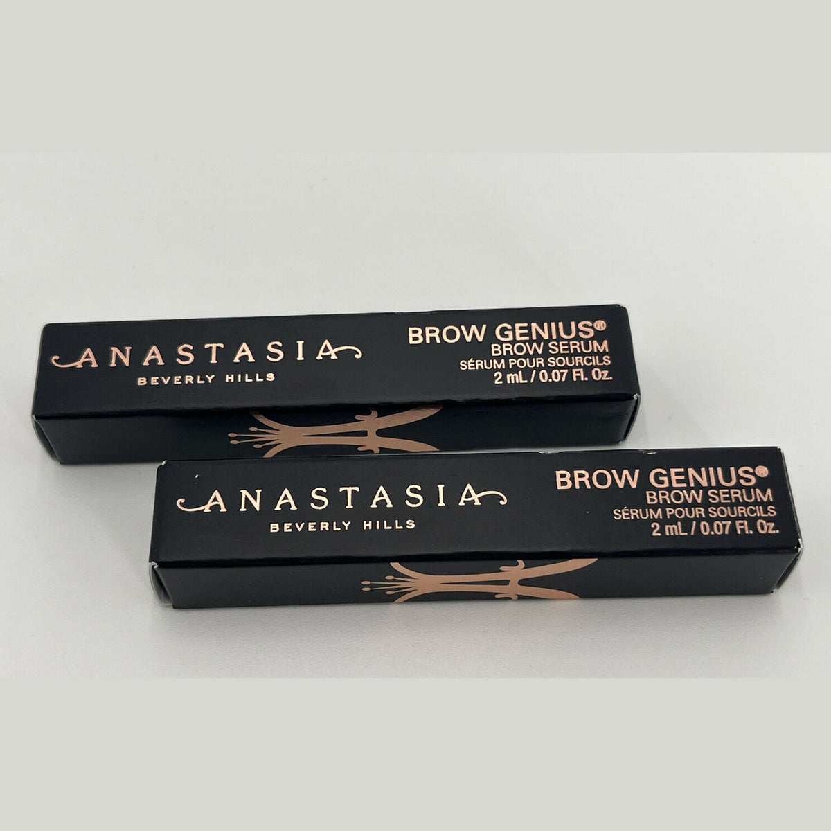 Lot Of 2 - ANASTASIA BEVERLY HILLS Brow Genius Conditioning Brow Serum 0.07 Mini
