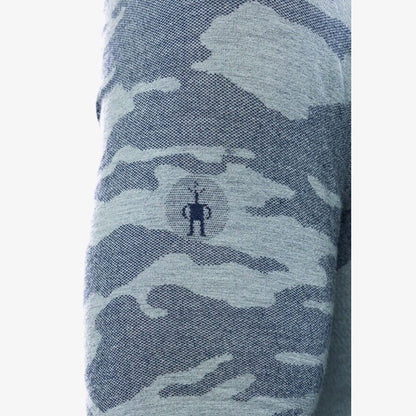 $110 Smartwool Men's Base Layer Intraknit Active Crew-Lead Grey-Medium -NEW
