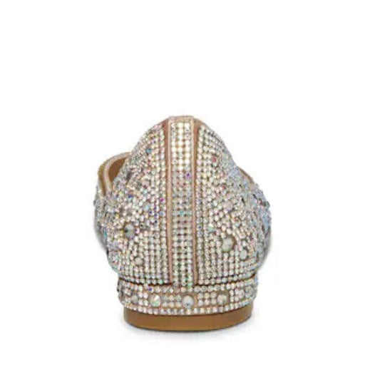 Betsey Johnson Women's Remy Ballet Flat -  Silver Iridescent- 6M- New