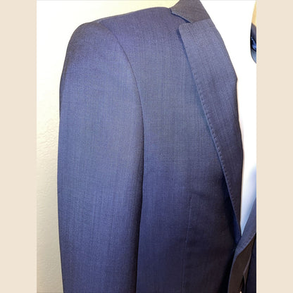 DKNY Men's Lexington “Derek” Blue Italian Wool Jacket Size 36 Regular NWT- $525