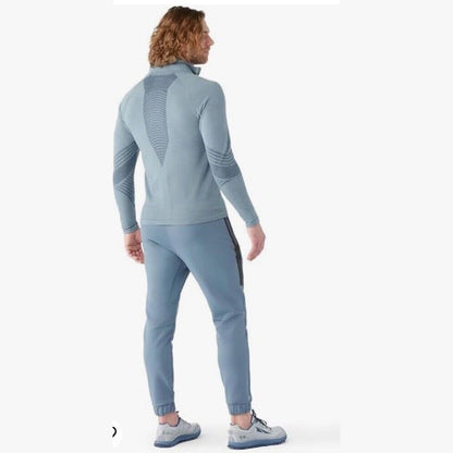 $160 Smartwool Men’s Active Tech Fleece Pants - Pewter Blue- Medium- New Tags