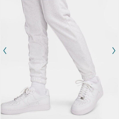 Nike Women's Sportswear Chill Terry High-Waisted Joggers-Birch Heather-Large