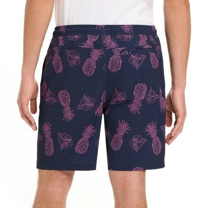 Hurley Men’s Pineapples Stretch Woven Shorts - Obsidian- Size Medium- NWT