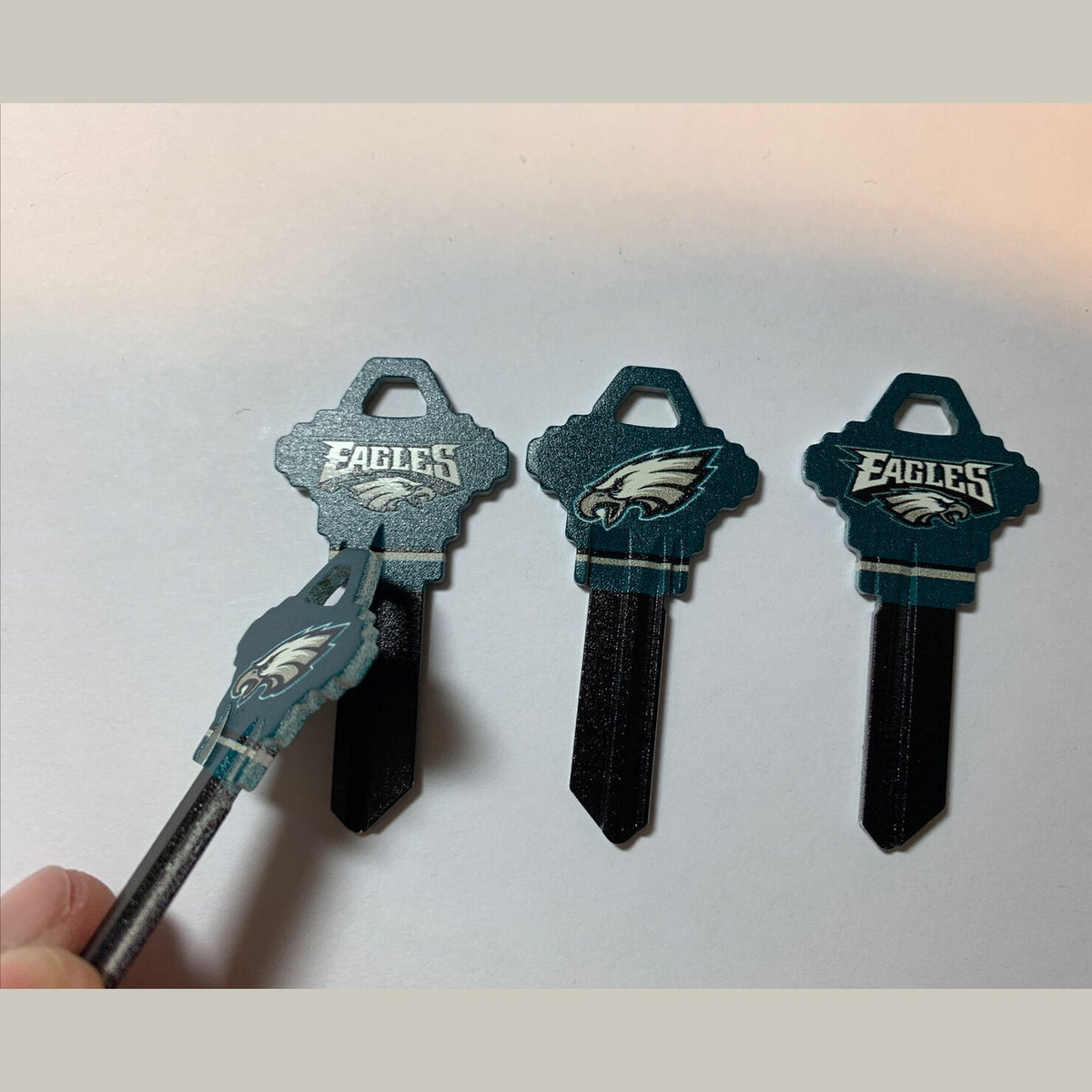Lot 4 Keys House / Office Blank Keys SC 1 -  4 Philadelphia Eagles