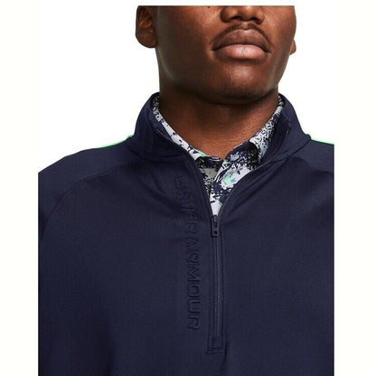 Under Armour Men’s 1/2 Zip Storm GOLF Sweatshirt-Black-MEDIUM- New-MSRP $80