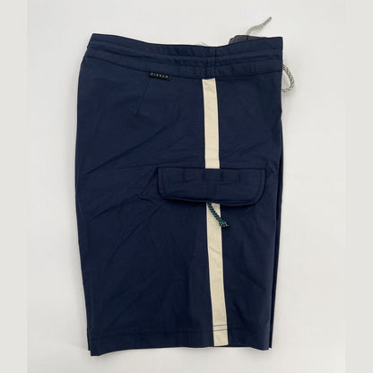 $65 Vissla Men’s Trip Out  17.5" Boardshort Swim Shorts-Navy Blue-Size: 28”W-New