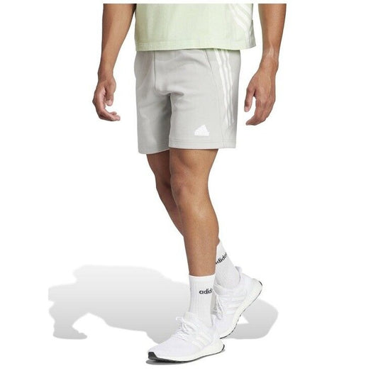 $45 Adidas Men's Future Icons Logo Shorts- Grey - Small -New Arrival-New Tags