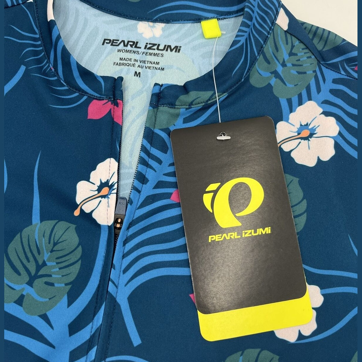 $80 New Pearl iZUMi Women's Attack Cycling Jersey-Twilight Tropical-Medium