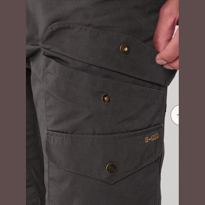 $180 Fjallraven Men's Vidda Pro Ventilated Trousers-Dark Grey Black-EU 48-32”