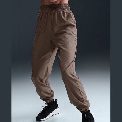 $65 Nike Women’s One High Waist Joggers HJ1050- Mink Brown - Medium- New Tag