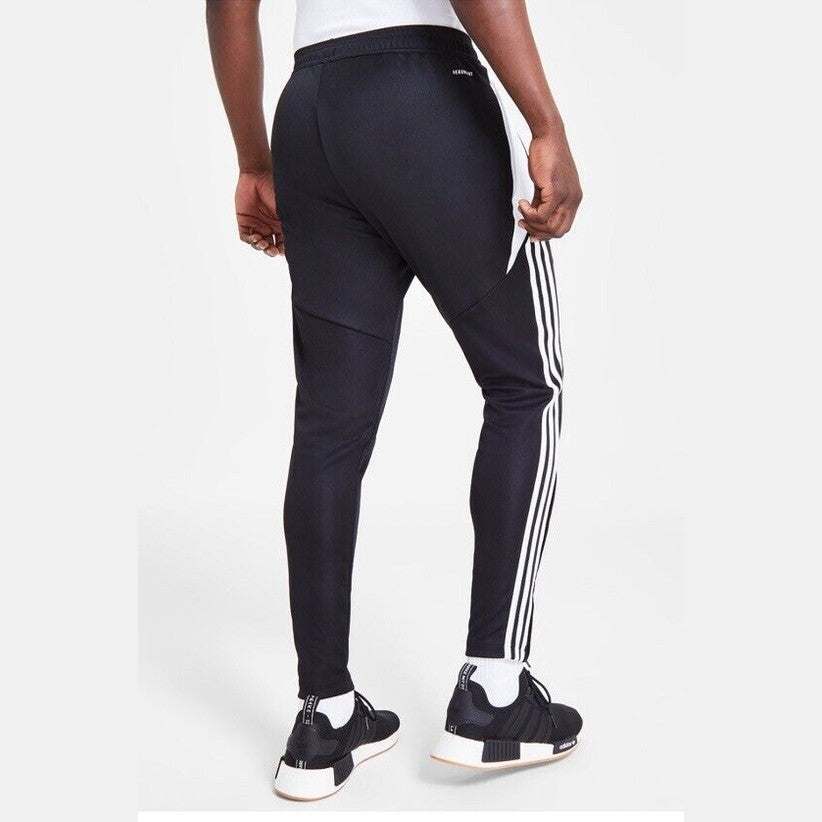 Adidas Men's Tiro 24 Slim Training Pants - Black On White- Large - New Tag $50
