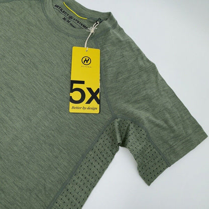 $110 ARTILECT System Women’s Merino Baselayer W-Boulder 125 Tee - Sea-Medium-New