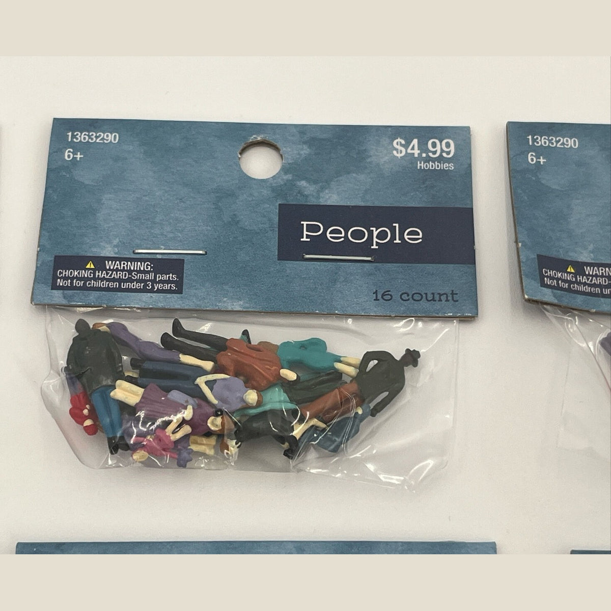 6 Pack Lot Of Mini Figures From Hobby Lobby- 3 People, 2 Float, 1 Farm- Deal!
