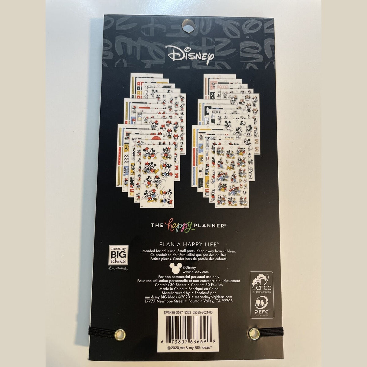 Disney © Value Pack Stickers - Mickey & Friends Magic Plans 582 NEW