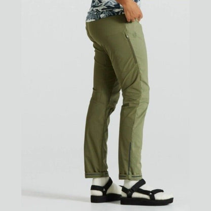 $160 Fjallraven Women’s Specialized Riders Hybrid Trousers-Green EU:36 (27” 28”)