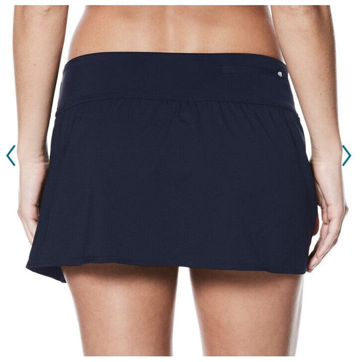 Nike Swim Bottoms Women's Board Skirt NESS8203-440 Navy Blue-XLarge- New $56