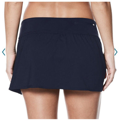 Nike Swim Bottoms Women's Board Skirt NESS8203-440 Navy Blue-XLarge- New $56