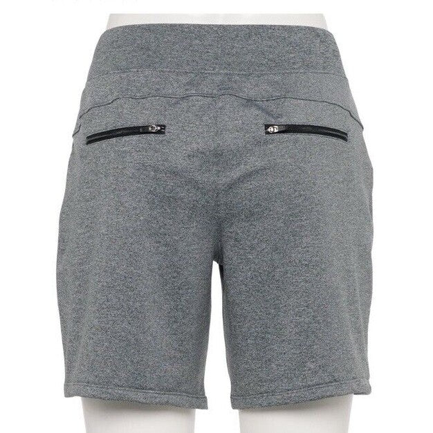 Tek Gear® Women’s French Terry Weekend Bermuda Shorts -Black- Small NWT