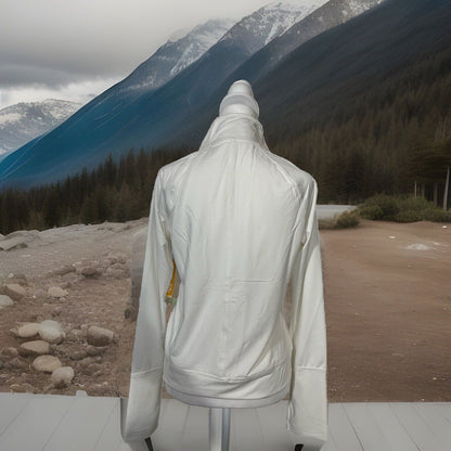 $120 Sherpa Women’s Aartifull Zip Jacket- Katha White- Small-New Tags