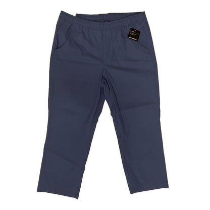 Eddie Bauer Women’s -Tech Crop Pants- Bluebird- Large