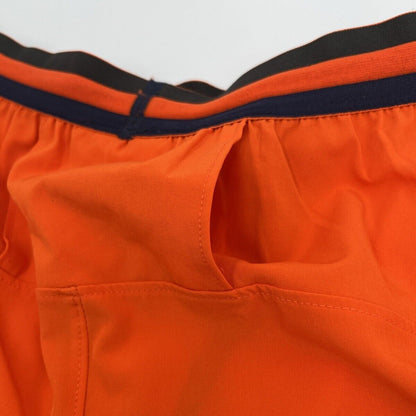 $45 NFL Team Apparel Men’s Denver Broncos  Shorts Workout Football-Orange-Medium