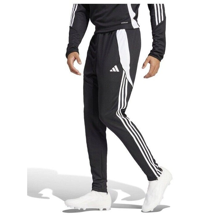Adidas Men's Tiro 24 Slim Training Pants - Black On White- Large - New Tag $50
