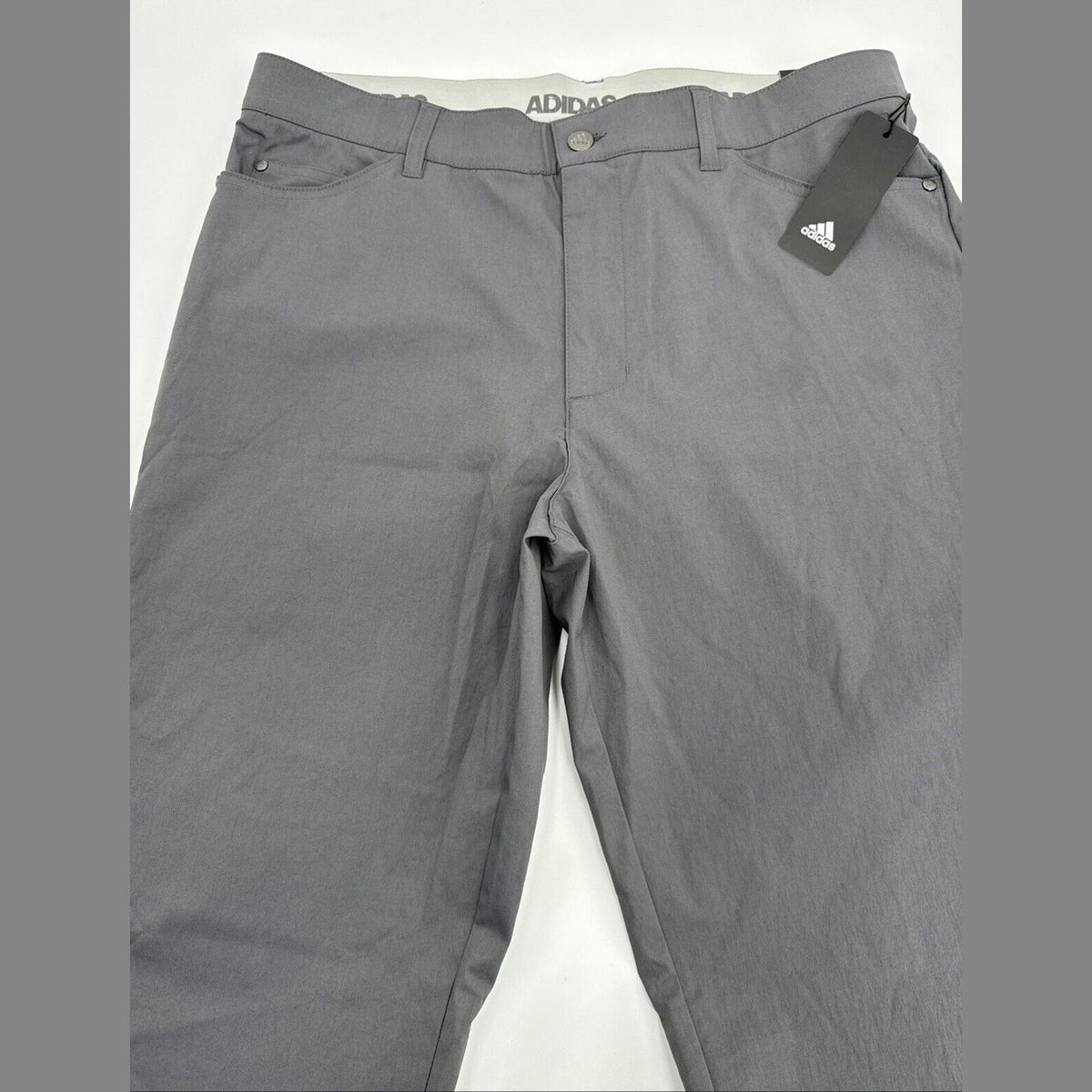 $80 ADIDAS Men's Ultimate 365  5-Pocket Tapered Golf Pants-Grey 5 -36W 30L-New