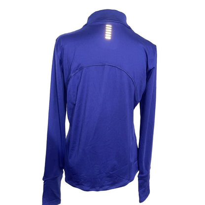 $80 Under Armour Women’s 1/2 Zip Top Running  Qualifier Run 2.0-Purple-Medium