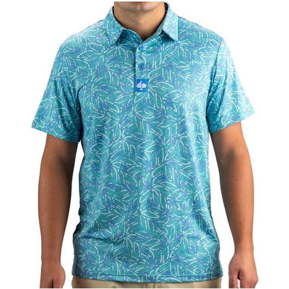 $70 Pins & Aces Men’s PM Magvil Performance Stretch Polo-Munsell-Large -New