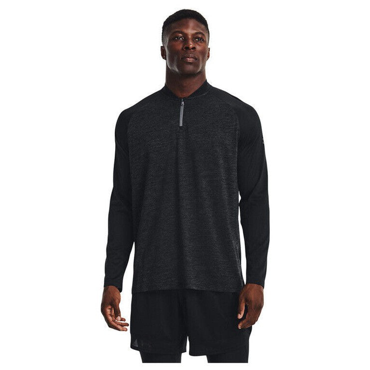 Under Armour Men’s UA Tech 2.0 1/4 Zip Pullover - Black/Grey-Small- New Tag $45