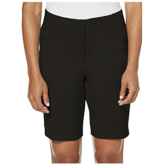 Grand Slam Womens 3 Pocket Shorts Golf Bermuda - Black- Size: 4 - New Tags $60