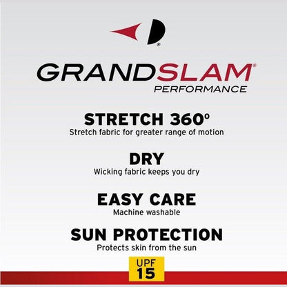 Grand Slam Men’s Performance 360 Stretch Plaid Golf Shorts -Black-Size 34 New