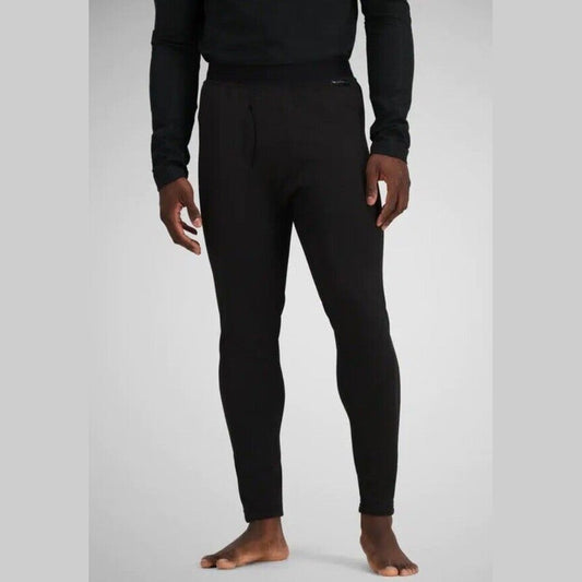 Obermeyer Men's Thermal Fleece Base Layer Bottoms Ultragear- Black - XLarge- New