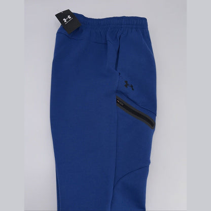 $100 Under Armour Men’s UA Unstoppable Fleece Joggers 1379808-432- Blue-Medium